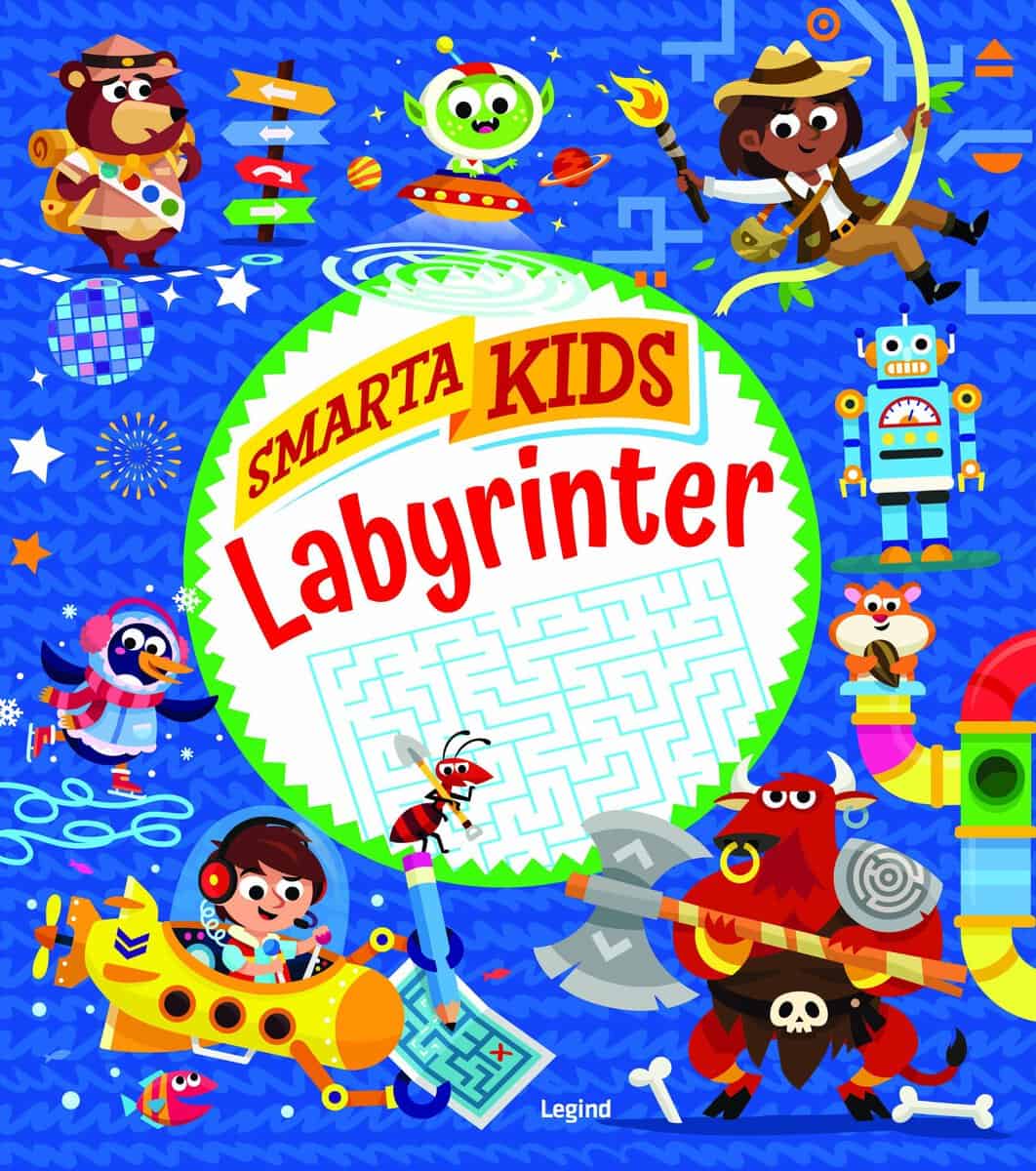Lisa Regan : Pysselbok : Labyrinter