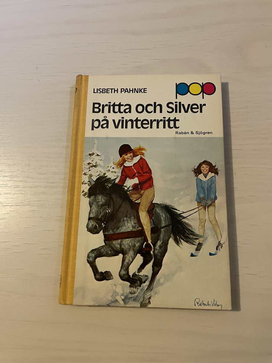 Lisbeth Pahnke : Britta och Silver på vinterritt