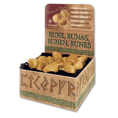 Lo Scarabeo : Golden Quartz Runes