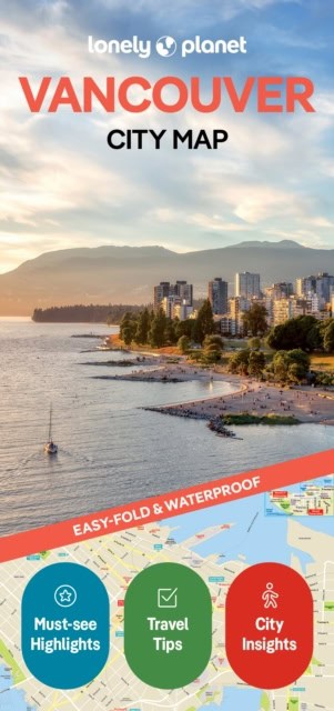 Lonely Planet : Lonely Planet Vancouver City Map