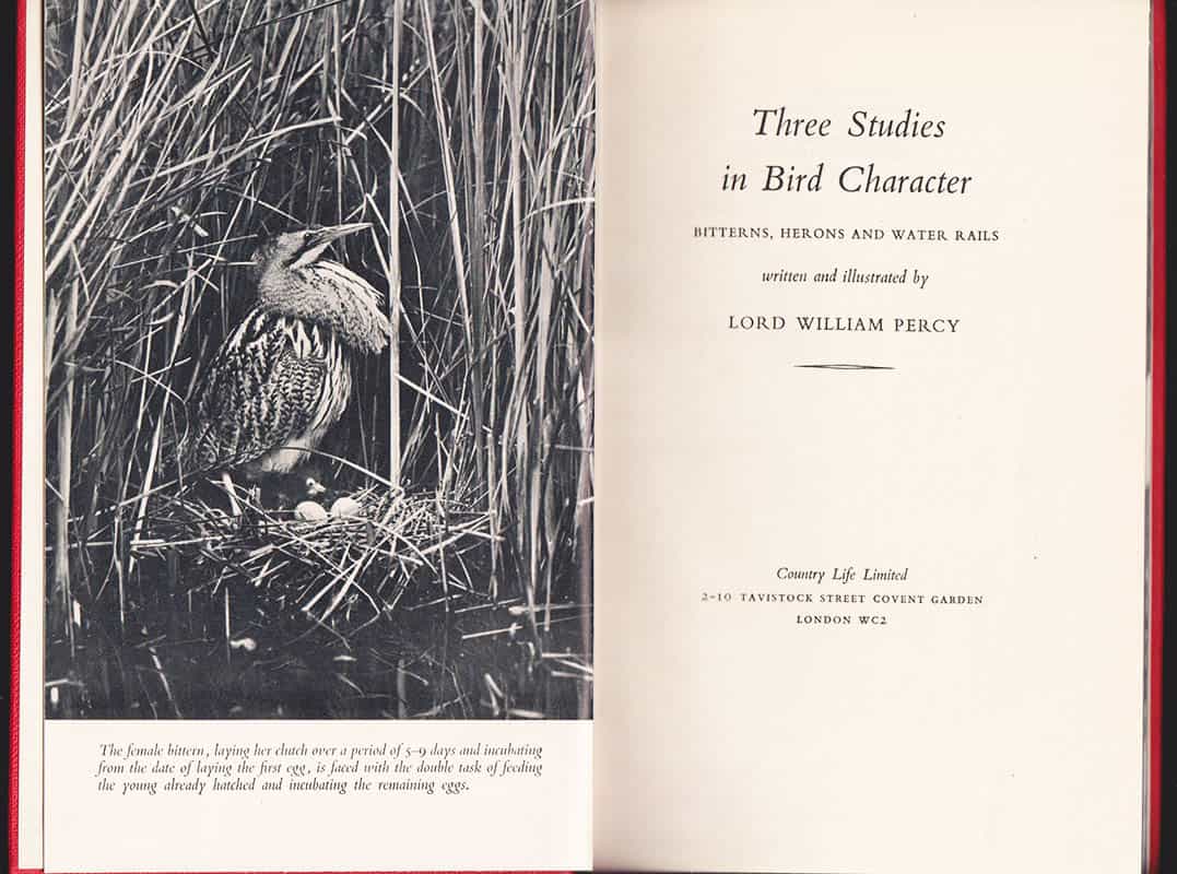 Lord William Percy : Three studies in bird character