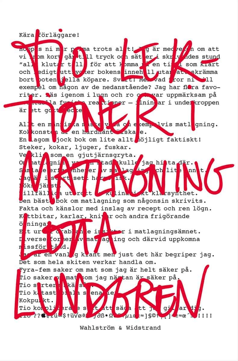 Lotta Lundgren : Tio lektioner i matlagning