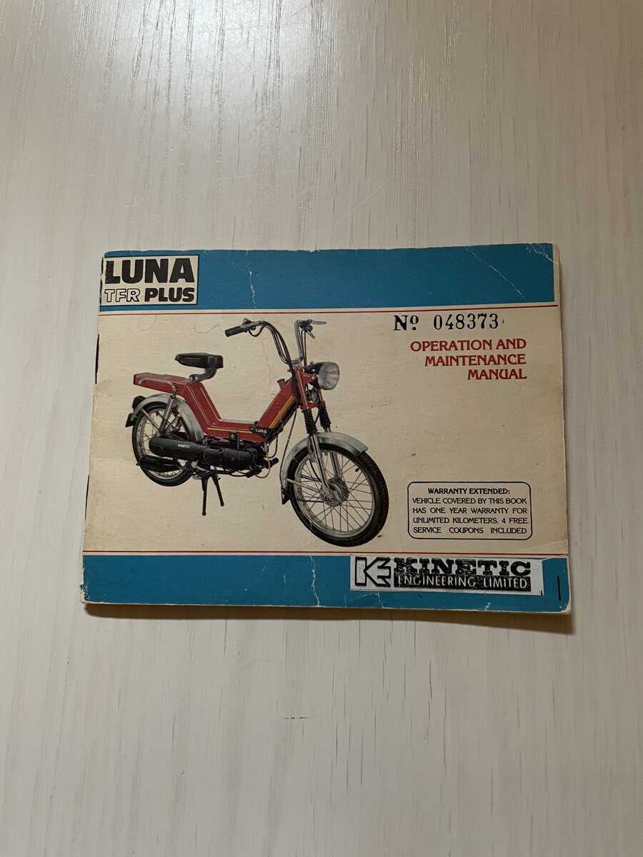 Luna TFR Plus - Operation and Maintenance Manual