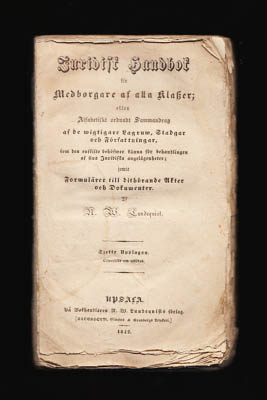 Lundequist N. W. : Juridisk handbok