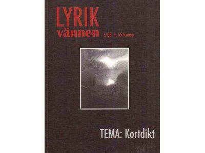 Lyrikvännen 1 2008. Tema