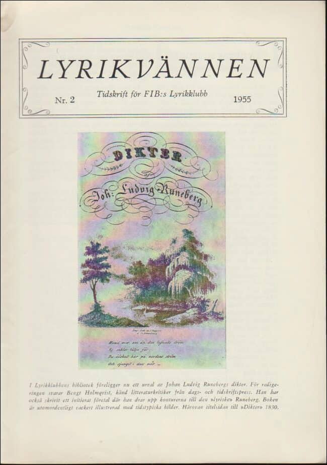 Lyrikvännen : 1955 / 2