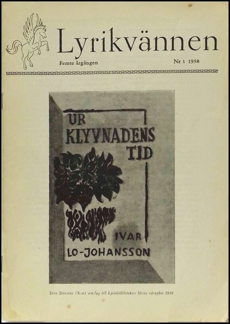 Lyrikvännen : 1958 / 1