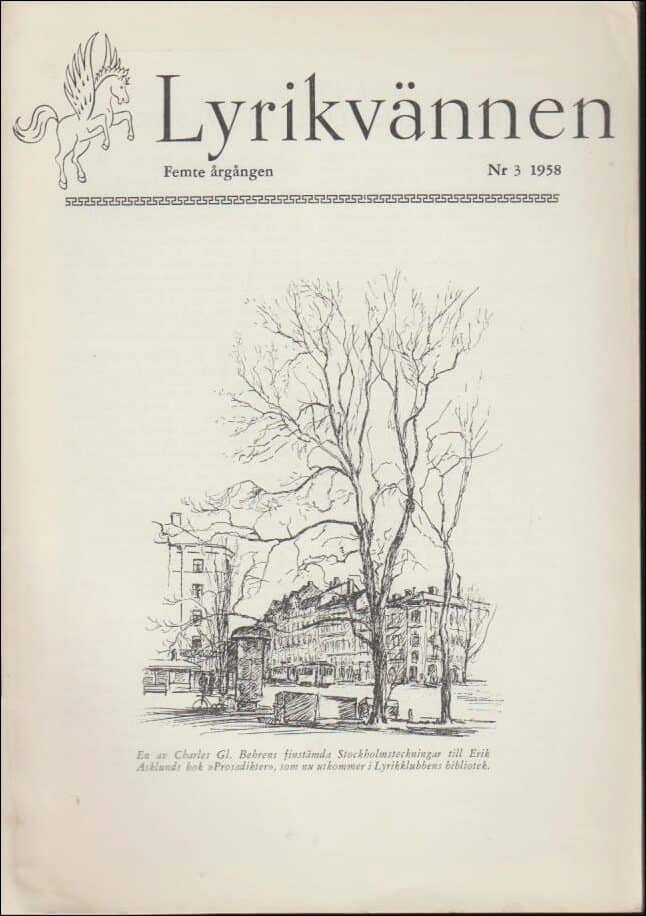 Lyrikvännen : 1958 / 3