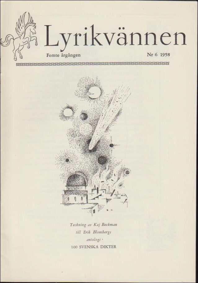 Lyrikvännen : 1958 / 6