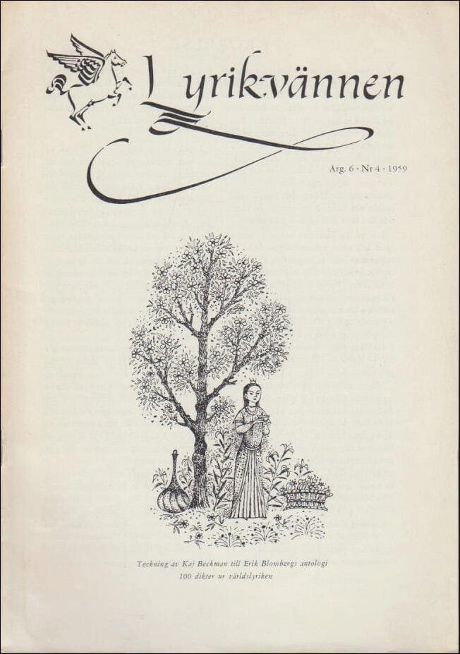 Lyrikvännen : 1959 / 4