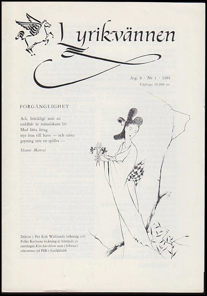 Lyrikvännen : 1961 / 1