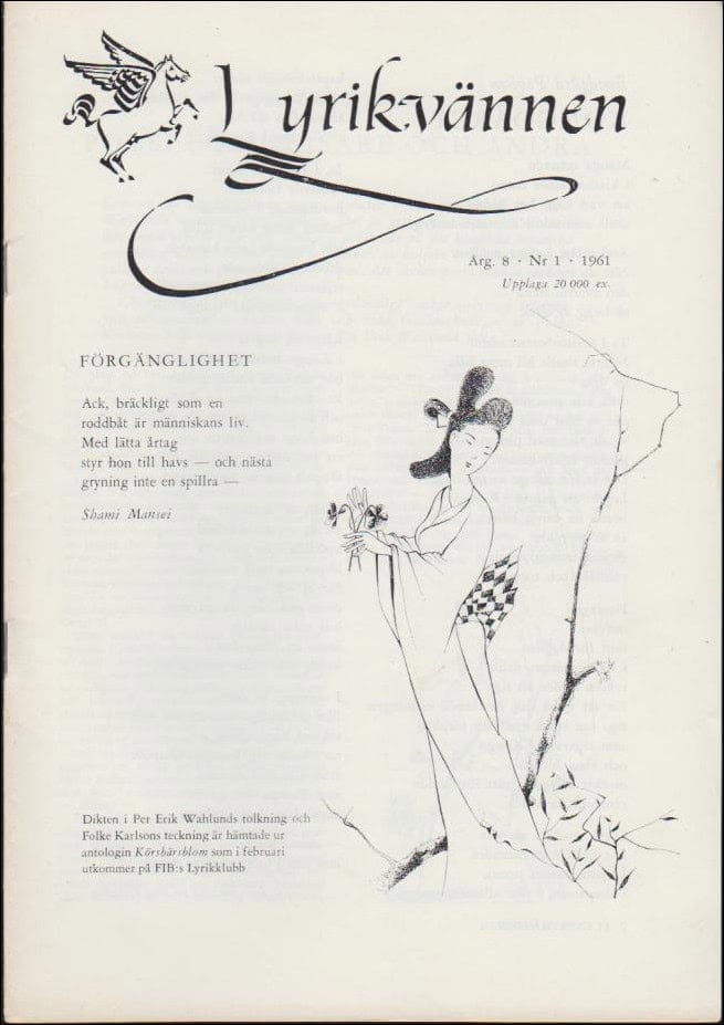 Lyrikvännen : 1961 / 1