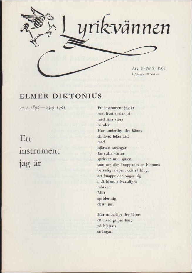 Lyrikvännen : 1961 / 5