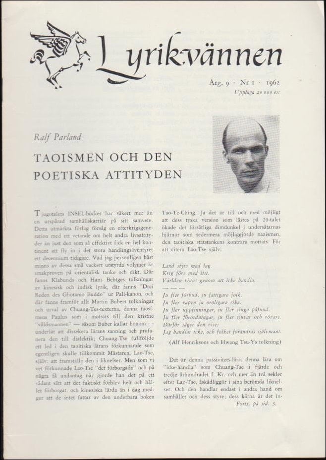 Lyrikvännen : 1962 / 1