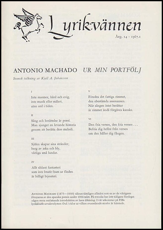 Lyrikvännen : 1967 / 1