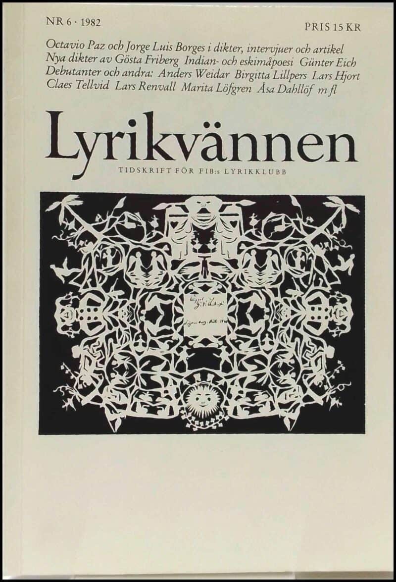Lyrikvännen : 1982 / 6