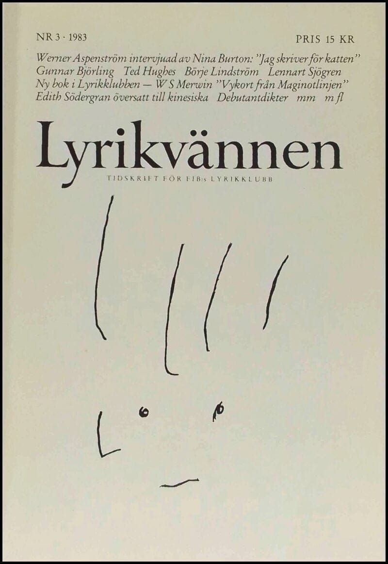 Lyrikvännen : 1983 / 3