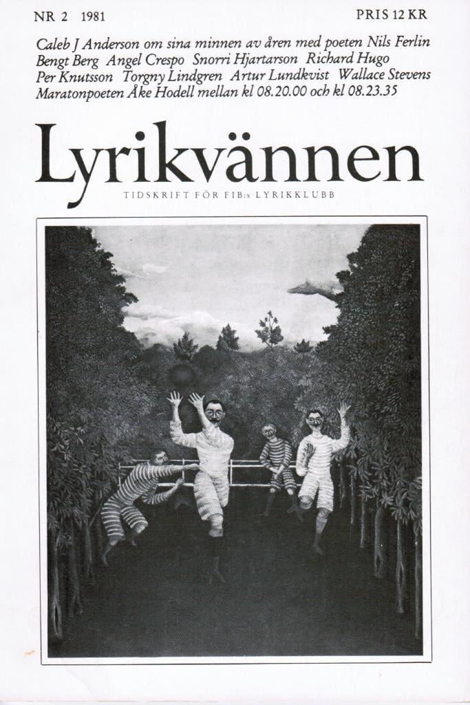 Lyrikvännen 2 1981