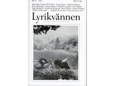 Lyrikvännen 2-3 1987. Tema