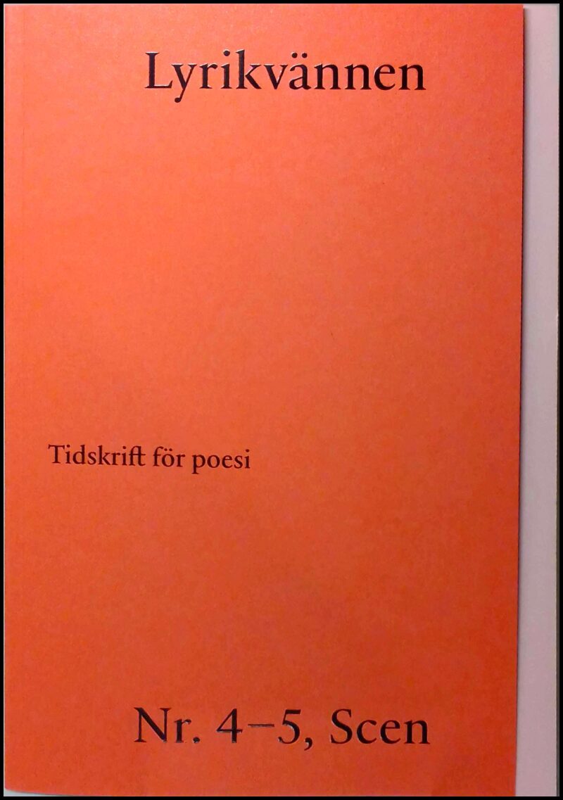 Lyrikvännen : 2020 / 4-5