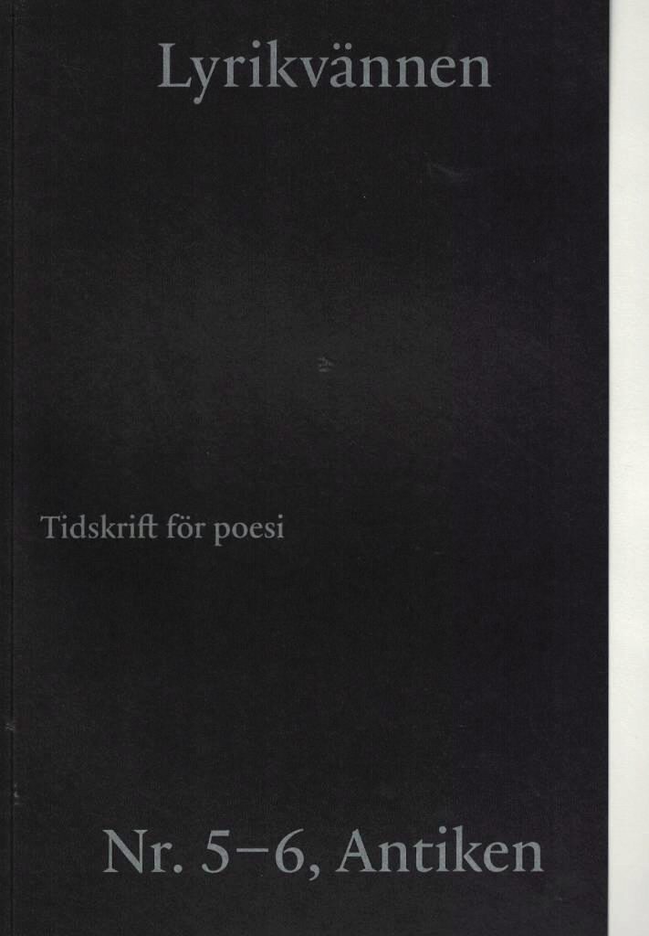 Lyrikvännen : 2021 / 5-6