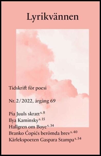 Lyrikvännen : 2022 / 2