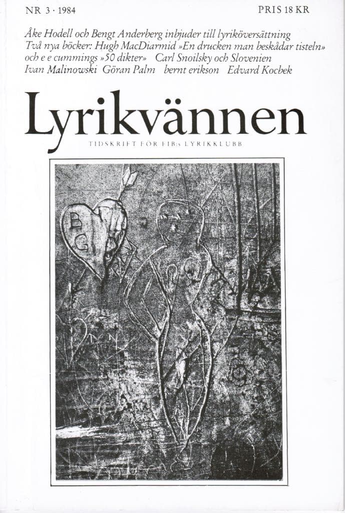 Lyrikvännen 3 1984