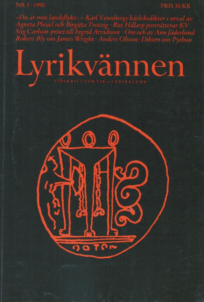 Lyrikvännen 3 1990