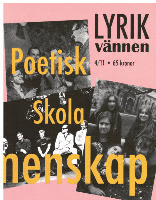 Lyrikvännen 4 2011. Tema