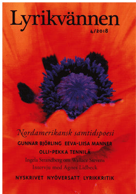 Lyrikvännen 4 2018