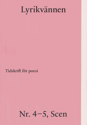 Lyrikvännen 4-5 2020. Tema