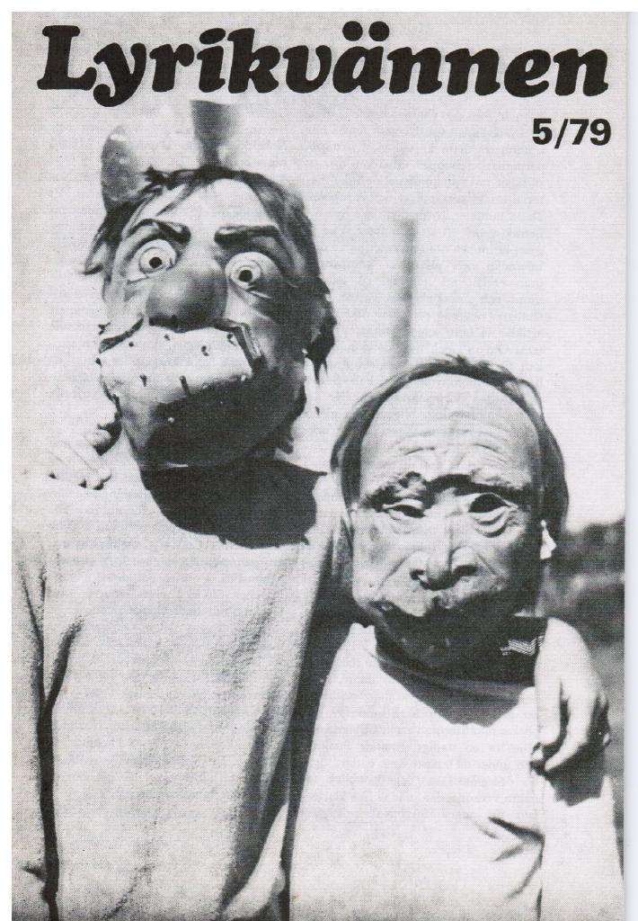 Lyrikvännen 5 1979. Tema