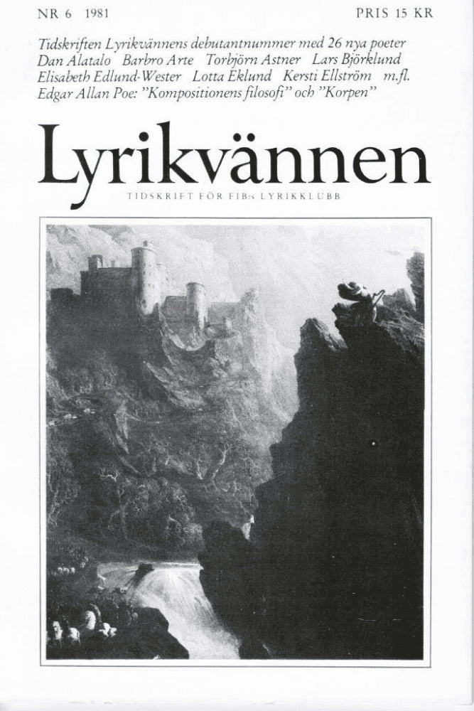 Lyrikvännen 6 1981. Tema
