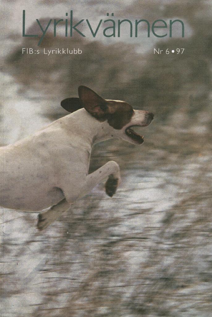 Lyrikvännen 6 1997