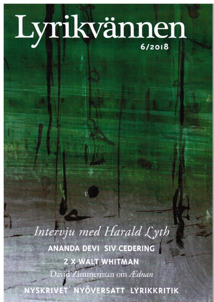 Lyrikvännen 6 2018