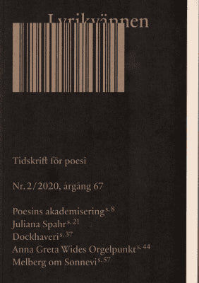 Lyrikvännen. Nr. 2/2020