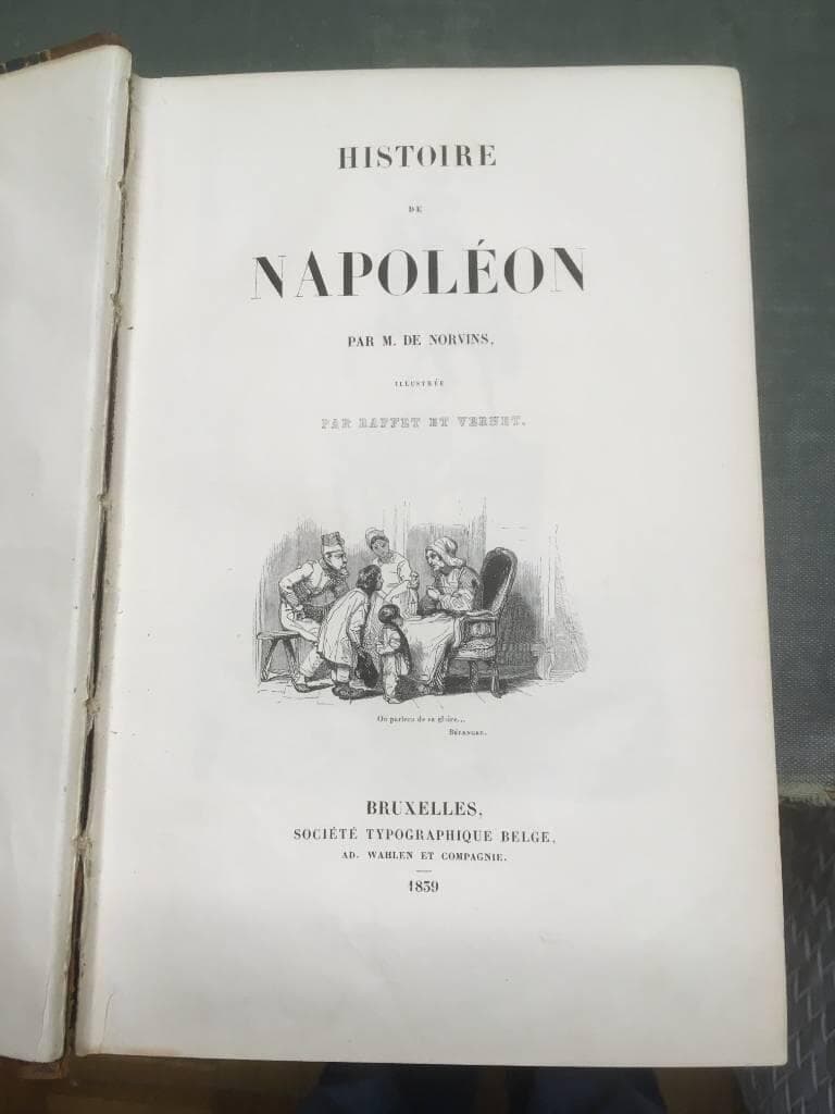 M de Norvins : Histoire de Napoleon