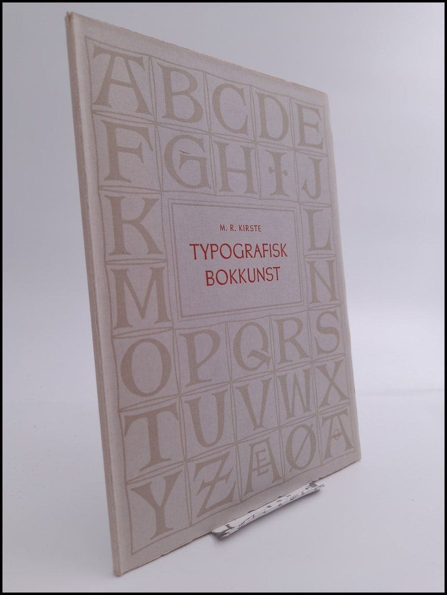 M. R. Kirste : Typografisk bokkunst