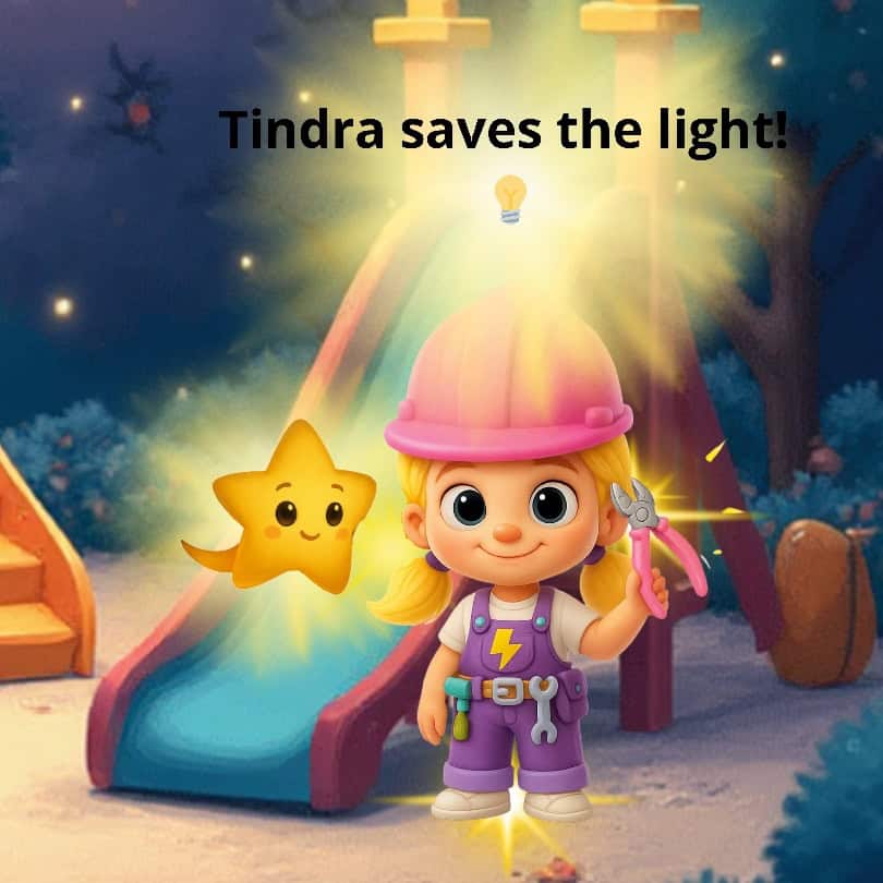 Madelene Wallin : Tindra saves the light