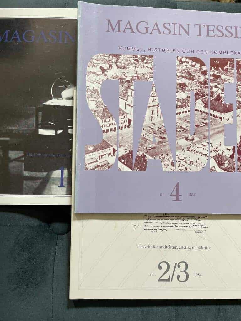 Magasin Tessin 1984 (komplett årgång, 4 nr)