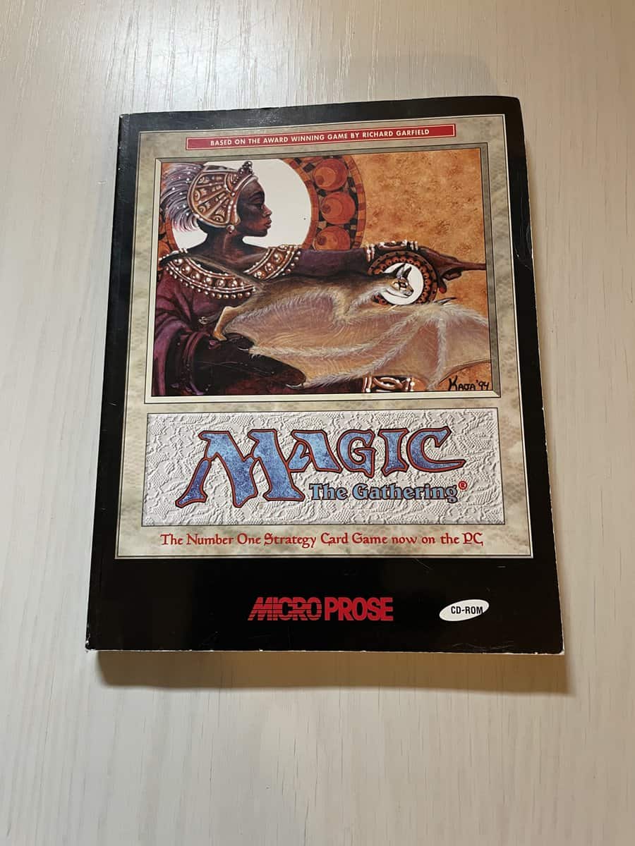 Magic The Gathering - PC-spel instruktionsmanual