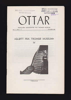 Magnus et al Berg : Ottar. Gløtt fra Tromsø museum