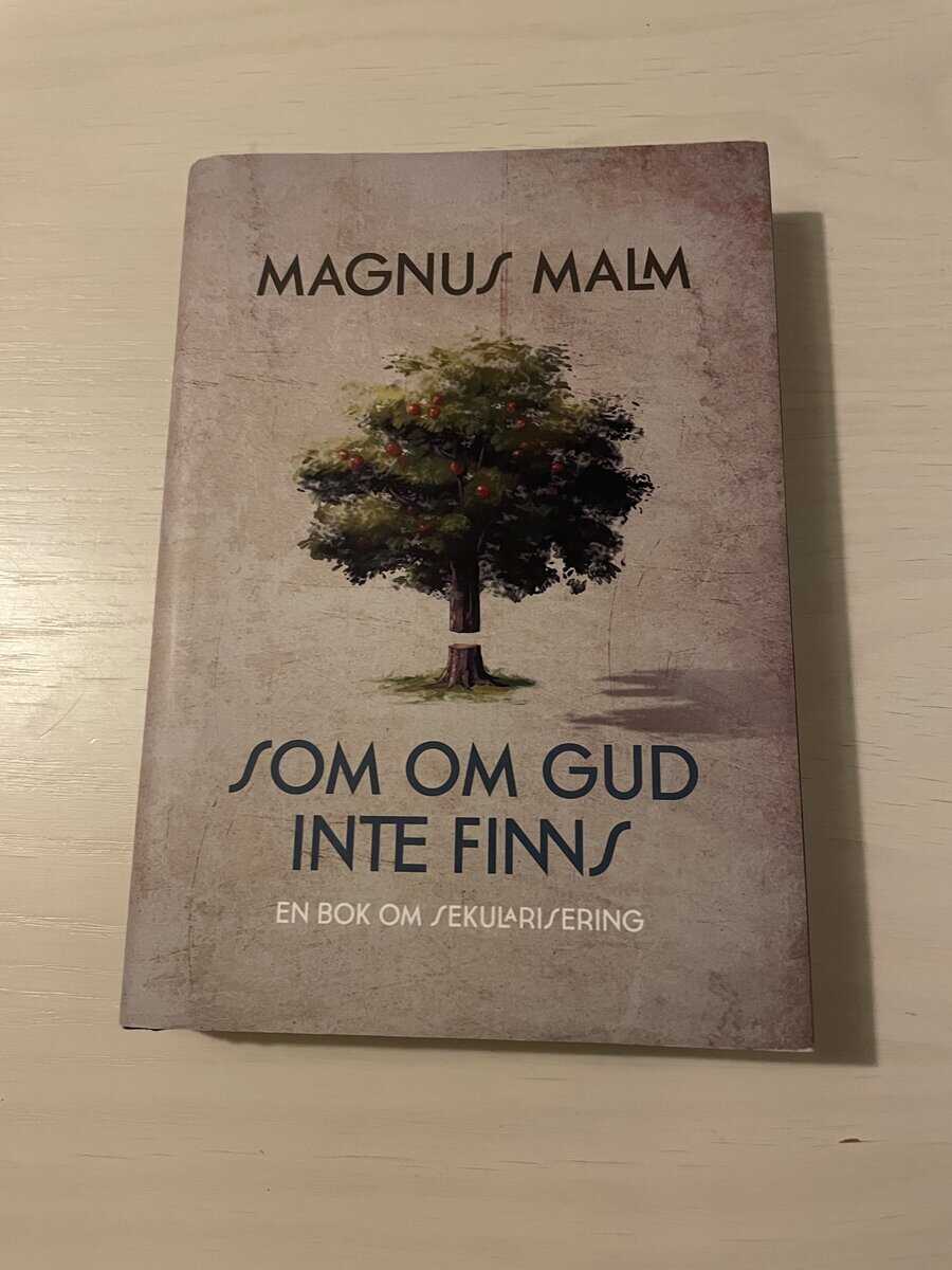 Magnus Malm : Som om Gud inte finns en bok om sekularisering