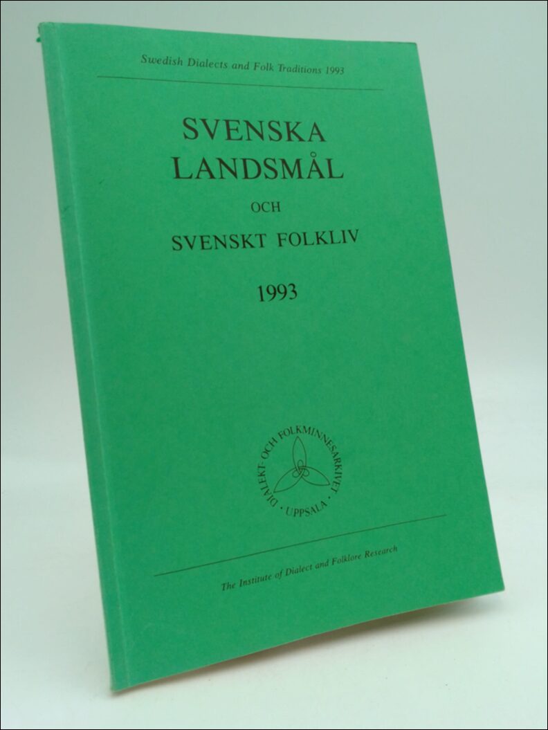 Maj Reinhammar : Svenska landsmål och svenskt folkliv