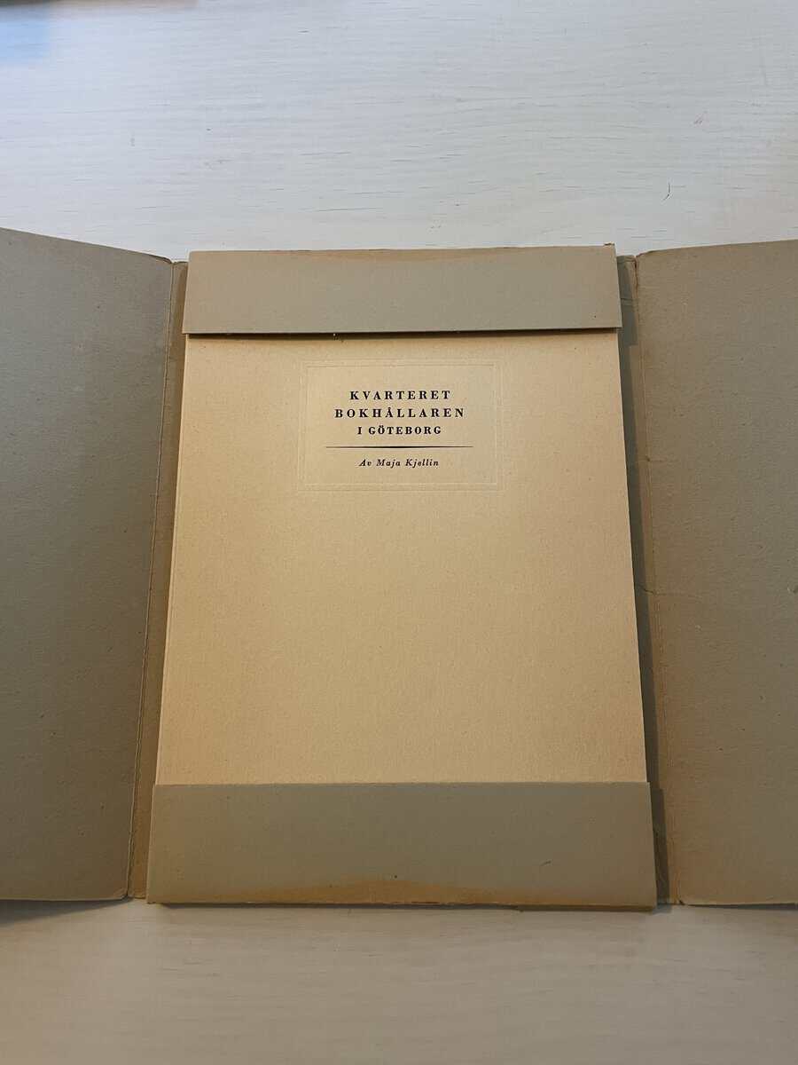 Maja Kjellin : Kvarteret Bokhållaren i Göteborg