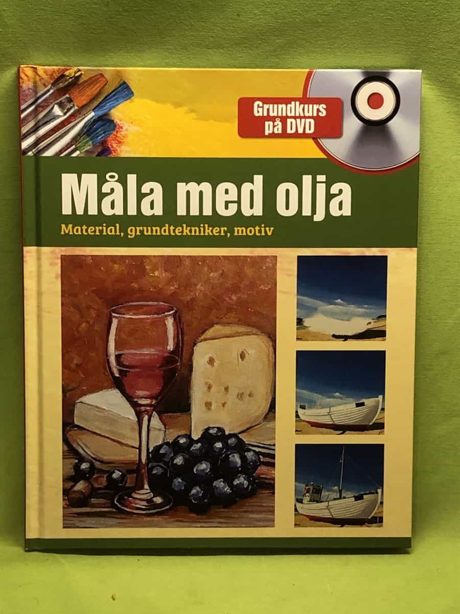 Måla med olja - Material, grundtekniker, motiv / Grundkurs på DVD