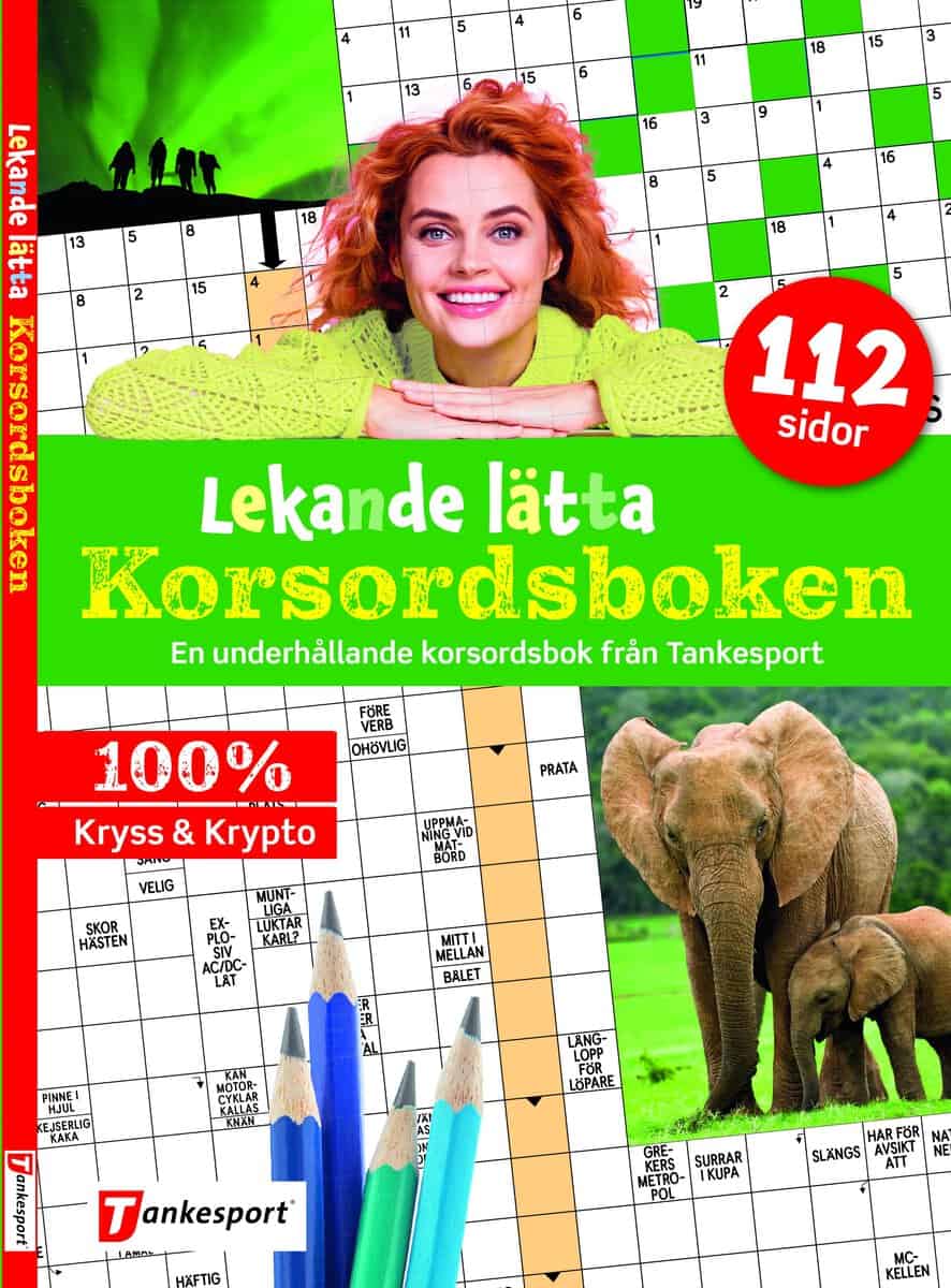 Malin Askerlund : Lekande lätta korsordsboken