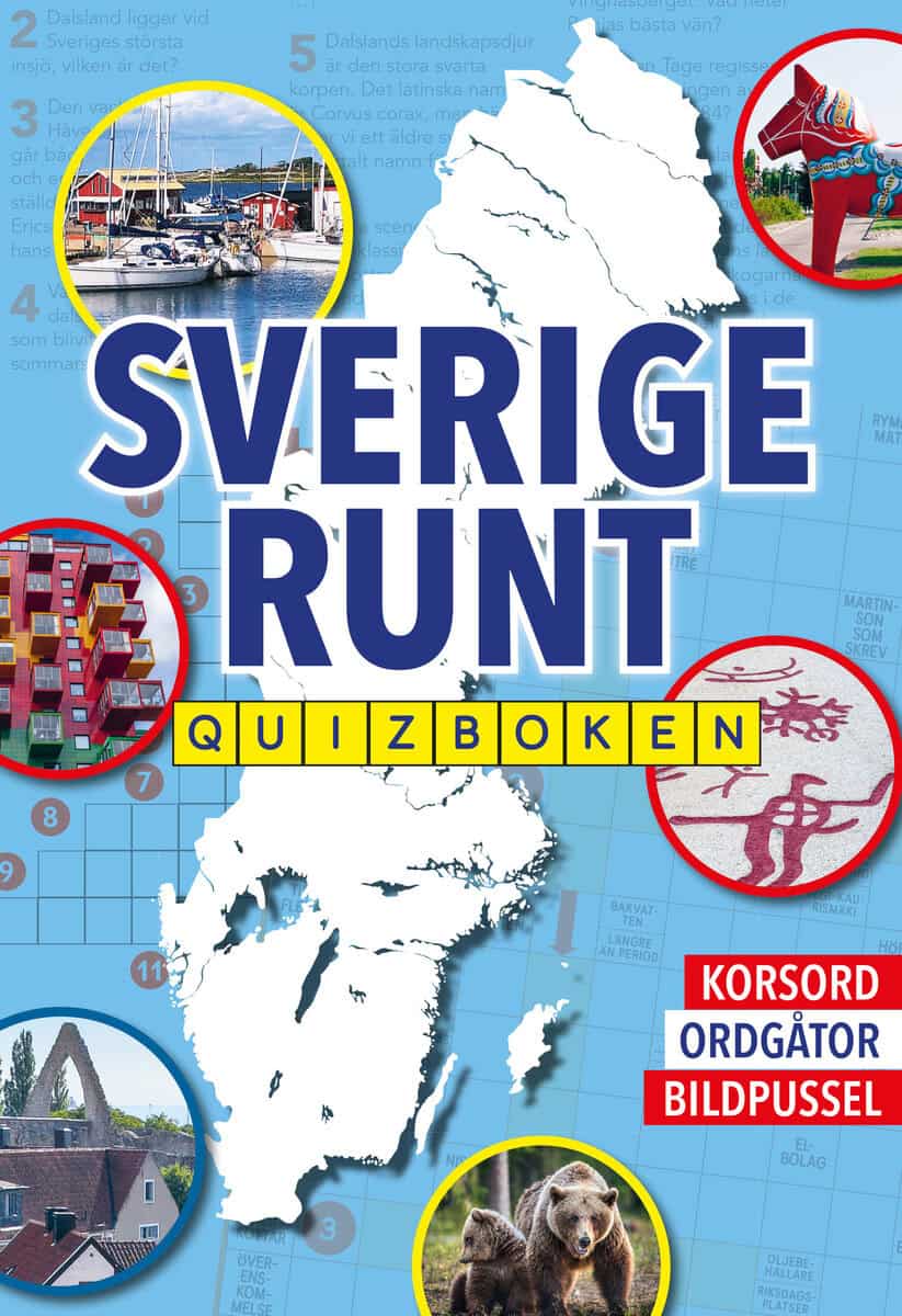 Askerlund, Malin | SVERIGE RUNT : quizboken