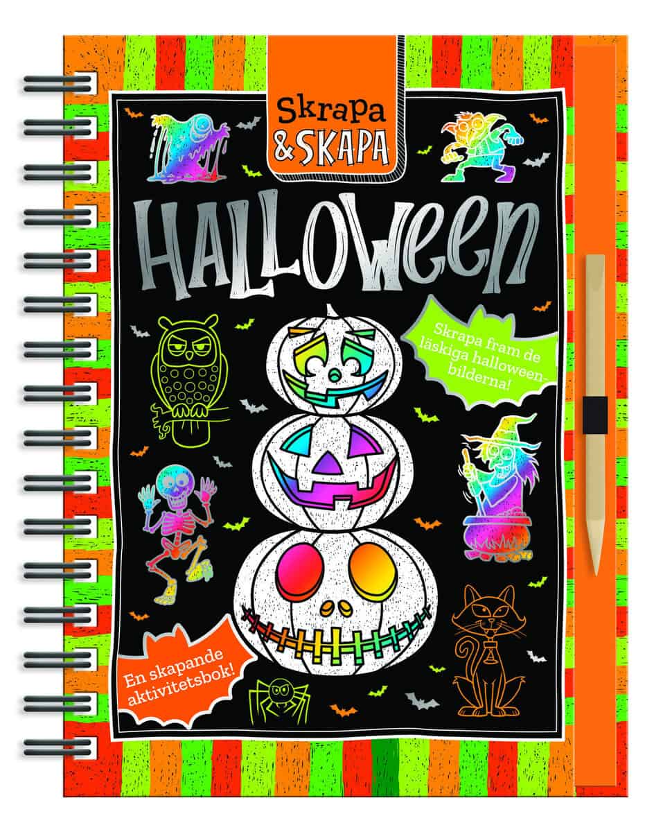 Malin Barthelson : Skrapa och skapa. Halloween