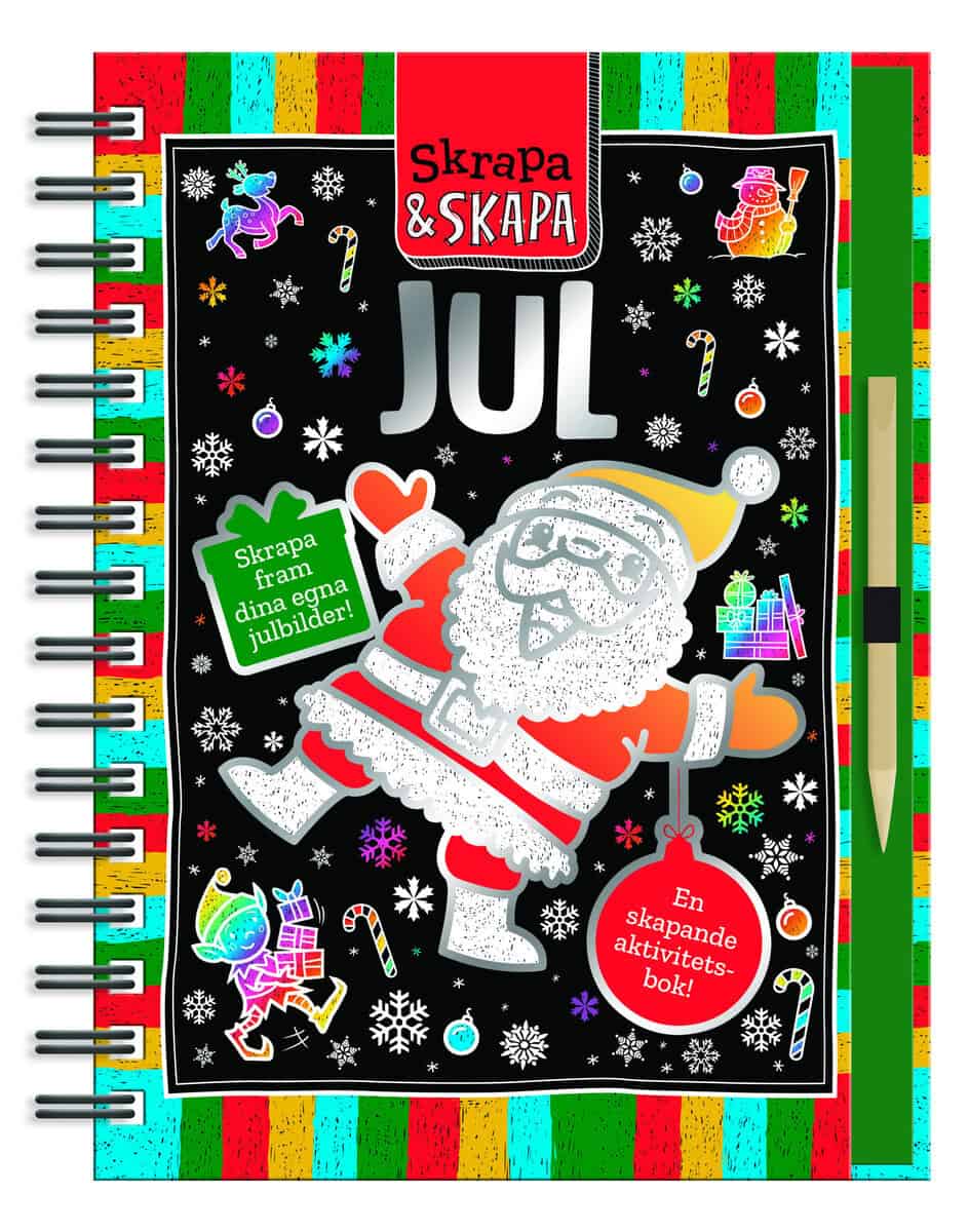Malin Barthelson : Skrapa och skapa. Jul